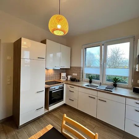 Ferienwohnung Maasch Vierraden Esterno foto